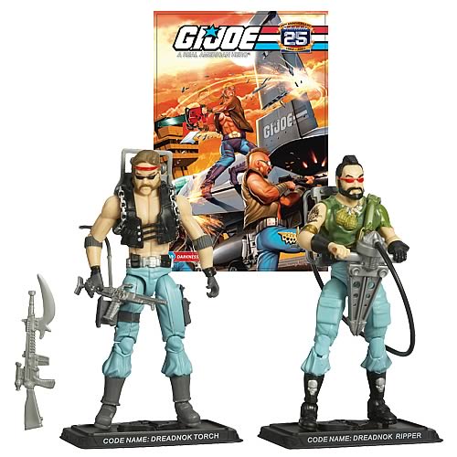 G.I. Joe Dreadnoks Torch and Ripper Action Figure Comic Pack